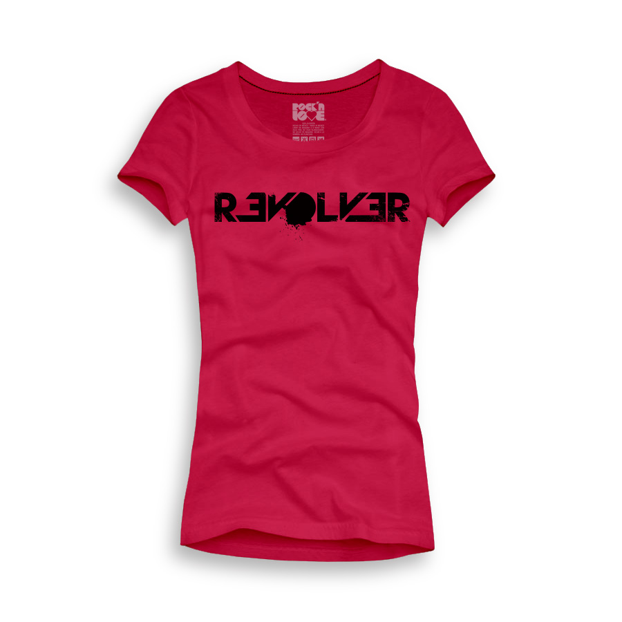 Playera Revolver Mujer. Logo